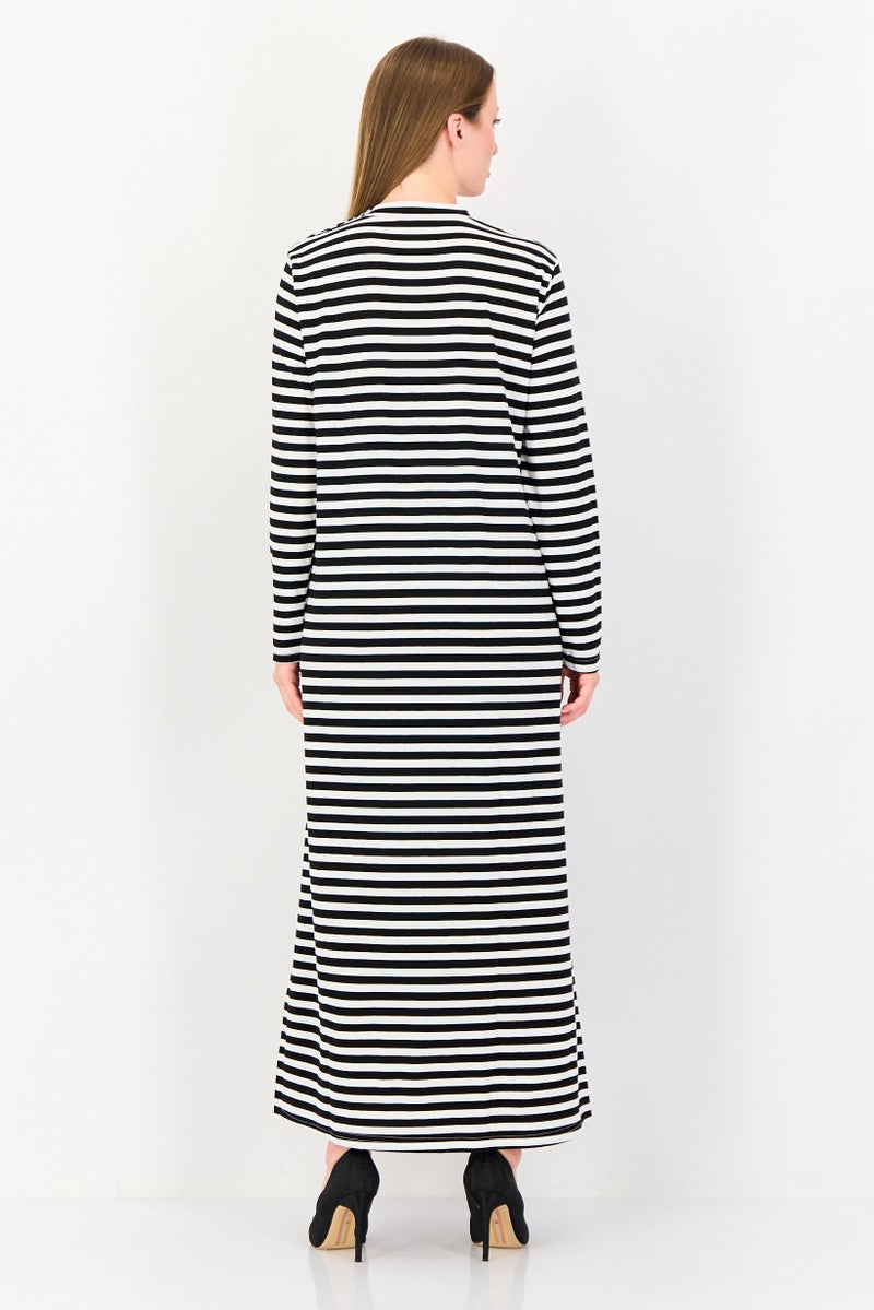 trendyol Women Stripe Maxi Dress, Multicolor - Image 3